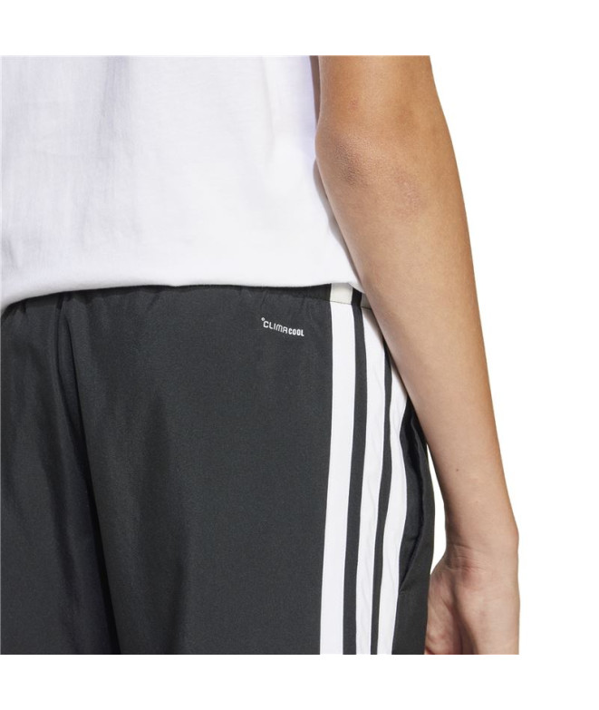 Calça adidas Infantil 3 Bandas Wv Sh Preto/Branco
