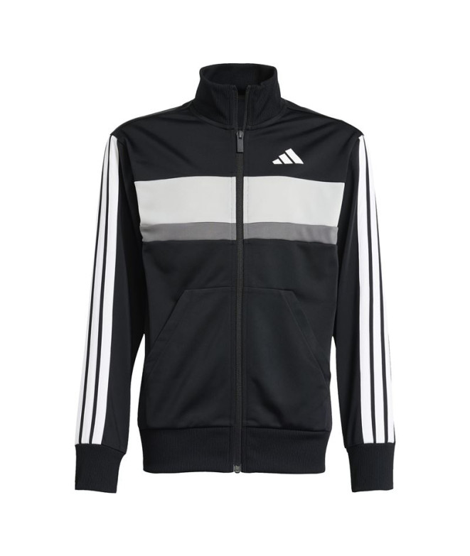 adidas Enfant Tracksuit 3-Stripes Tiberio Ts Black