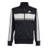 adidas Infantil Fato de treino de 3 riscas Tiberio Ts Preto