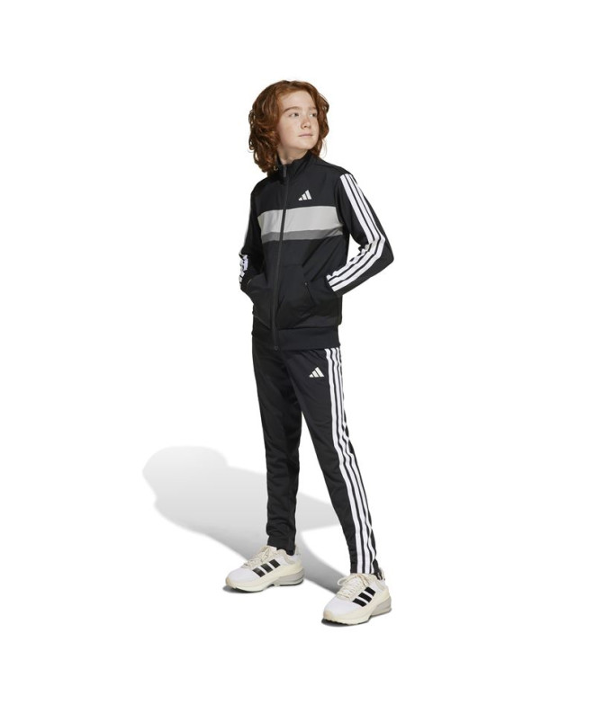 adidas Enfant Tracksuit 3-Stripes Tiberio Ts Black