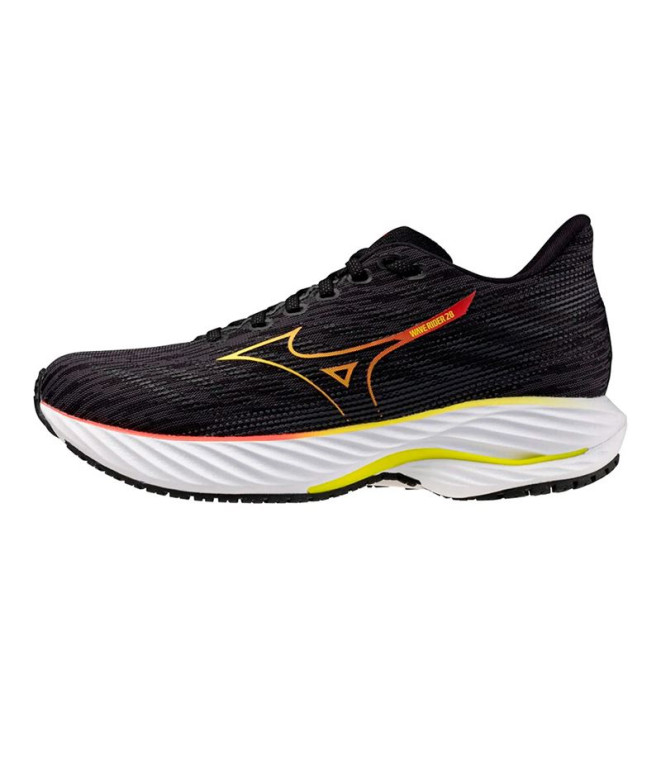 Chaussures Running Mizuno Rider Femme de Wave 28 Black