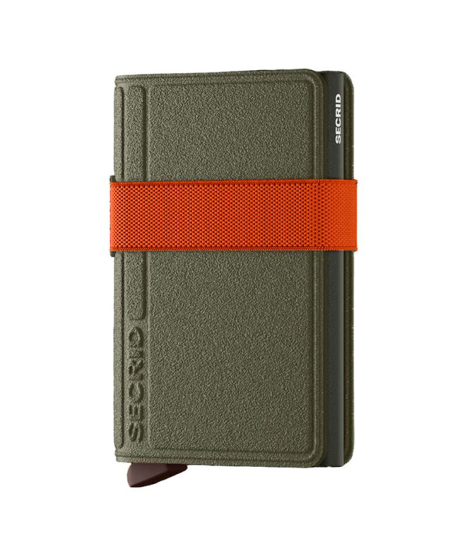 Cartera Secrid Bandwallet Liba Green-Orange