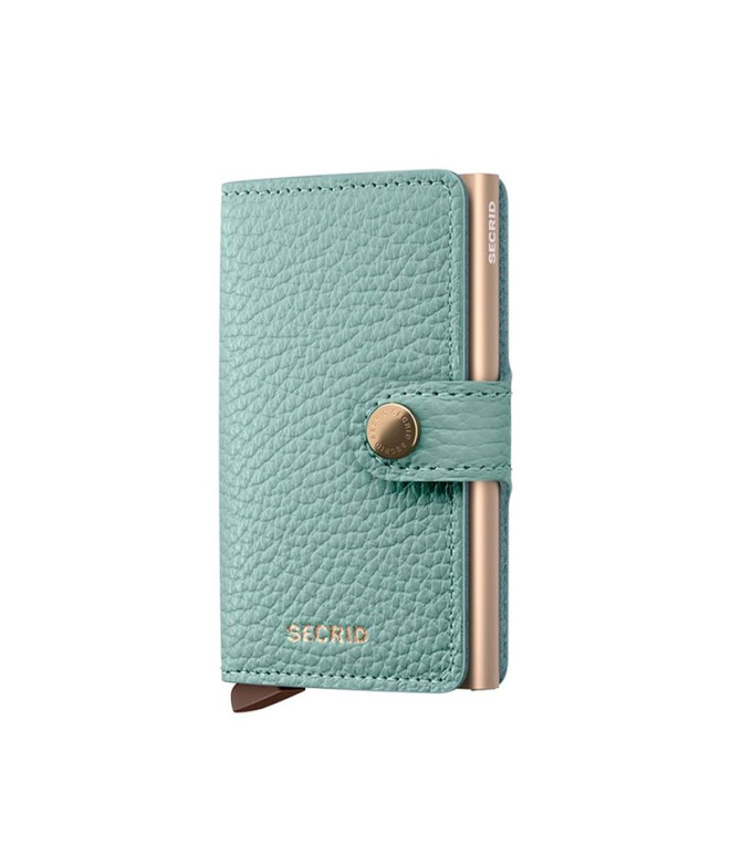 Carteira Miniwallet Secrid Pebble Sea Green