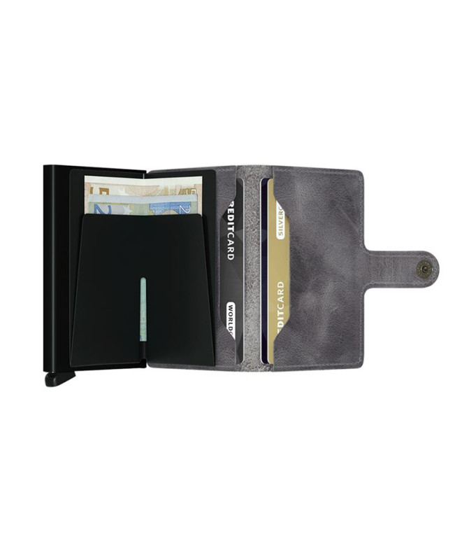 Cartera Secrid Gris/Negro