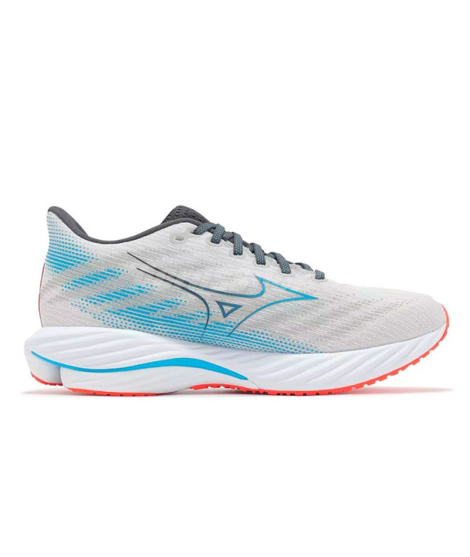 Chaussures Running Mizuno Rider Homme de Wave 28 Gris clair