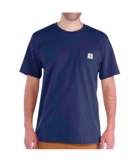 T-shirt Carhartt K87 Pocket S/S T-Shirt Homme Marine