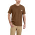 Camiseta Carhartt K87 Pocket S/S T-Shirt Homem Oiled Walnut Heather