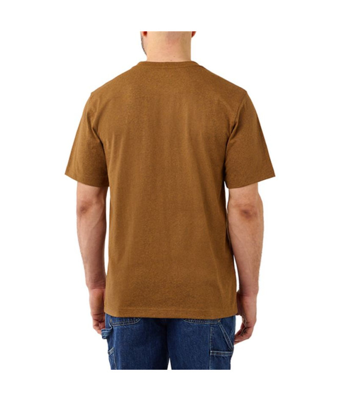 Camiseta Carhartt K87 Pocket S/S T-Shirt Homem...