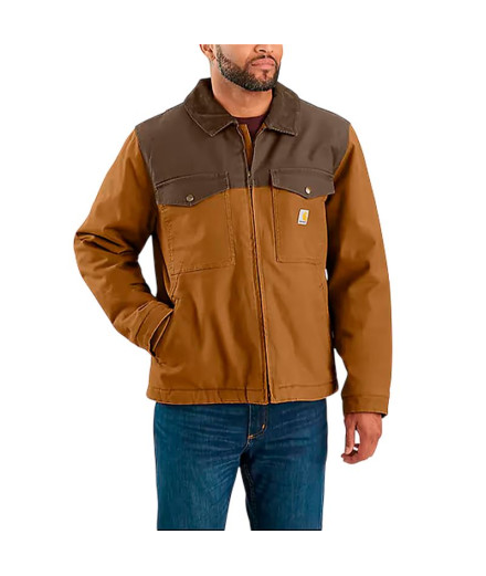 Chaqueta Carhartt Montana Duck Insulated Hombre Brown/Coffee