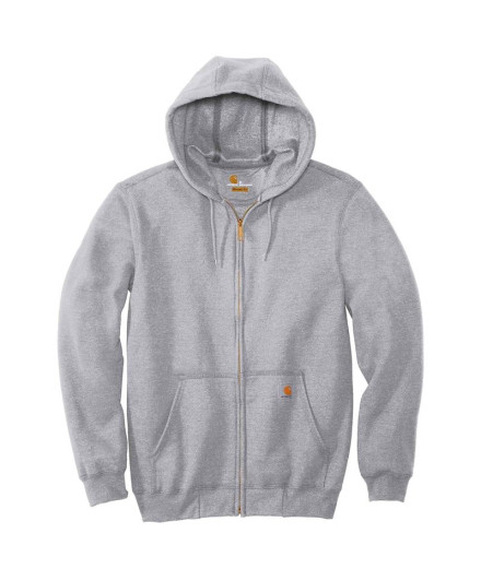 Chaqueta Carhartt Zip Hooded Sweatshirt Hombre Gris