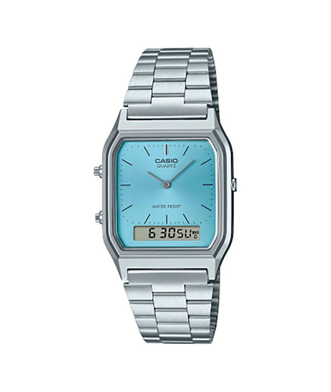 Montre Casio Collection Vintage bleu