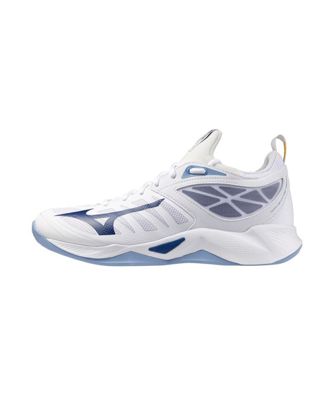 Sapatilhas Voleibol Mizuno de Wave Dimension White