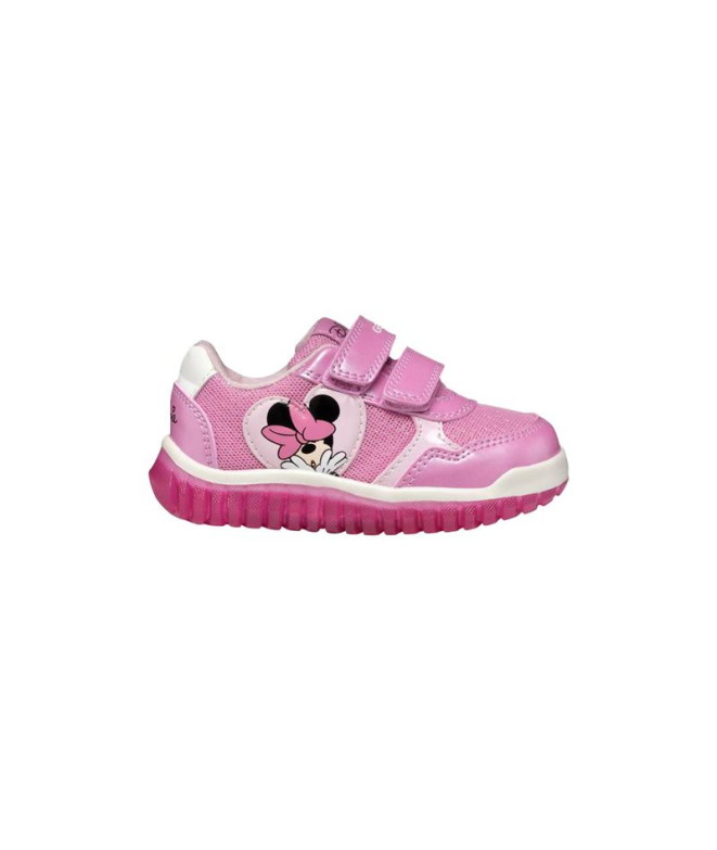 Zapatillas Geox Lightyloo Niña Rosa