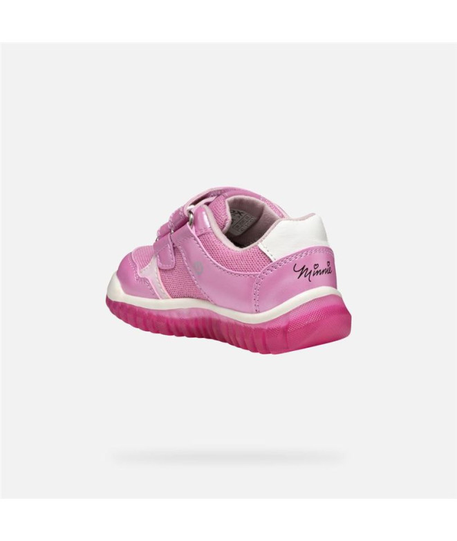 Sapatilhas Menina Geox Lightyloo Rosa