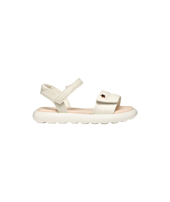 Sandalias Geox Puffypop Gi Infantil Lt Ivory