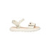 Sandálias Infantil Geox Puffypop Gi Lt Ivory