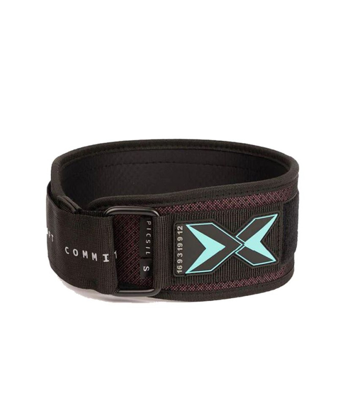 Cinturón de Fitness Picsil Weightlifting Belt Burgundy
