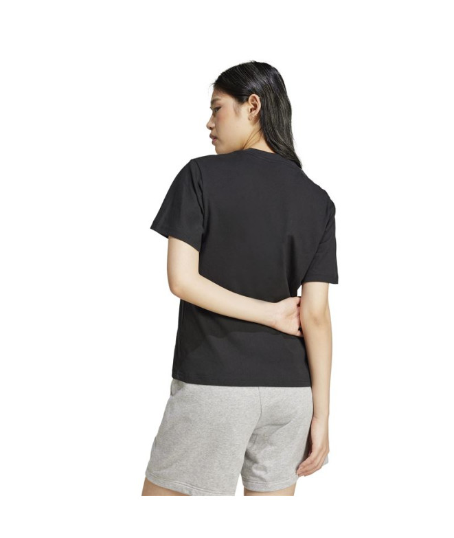 T-shirt adidas Femme Sl Sj Noir/Blanc