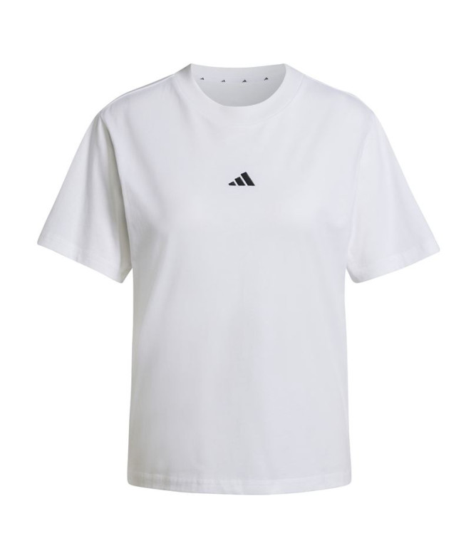 Camiseta adidas Mulher Sl Sj Branco/Preto