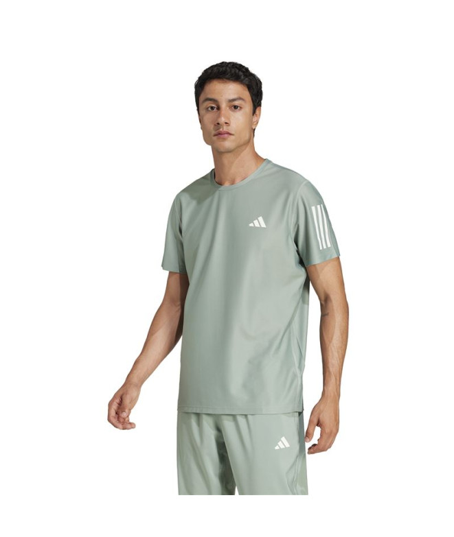 T-shirt Running adidas Homme de Own the Run Green