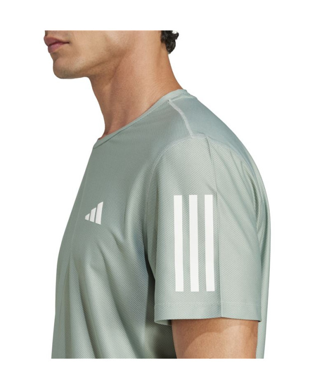 T-shirt Running adidas Homme de Own the Run Green