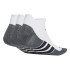 Meias adidas Infantil por FitnEssentials Prf T Cc Low 3P Branco/Preto