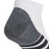 Meias adidas Infantil por FitnEssentials Prf T Cc Low 3P Branco/Preto