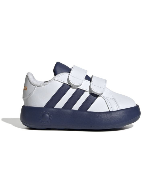 Zapatillas adidas Grand Court 2.0 Cf Infantil Blanco