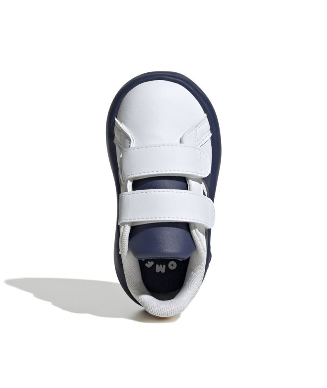 Chaussures adidas Court Enfant Grand 2.0 Cf Blanc