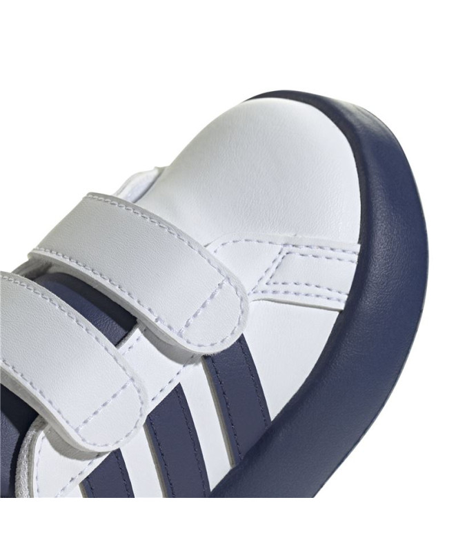 Chaussures adidas Court Enfant Grand 2.0 Cf Blanc