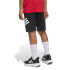 Calça Fitness adidas Menino de Spr Shorts Preto/Branco