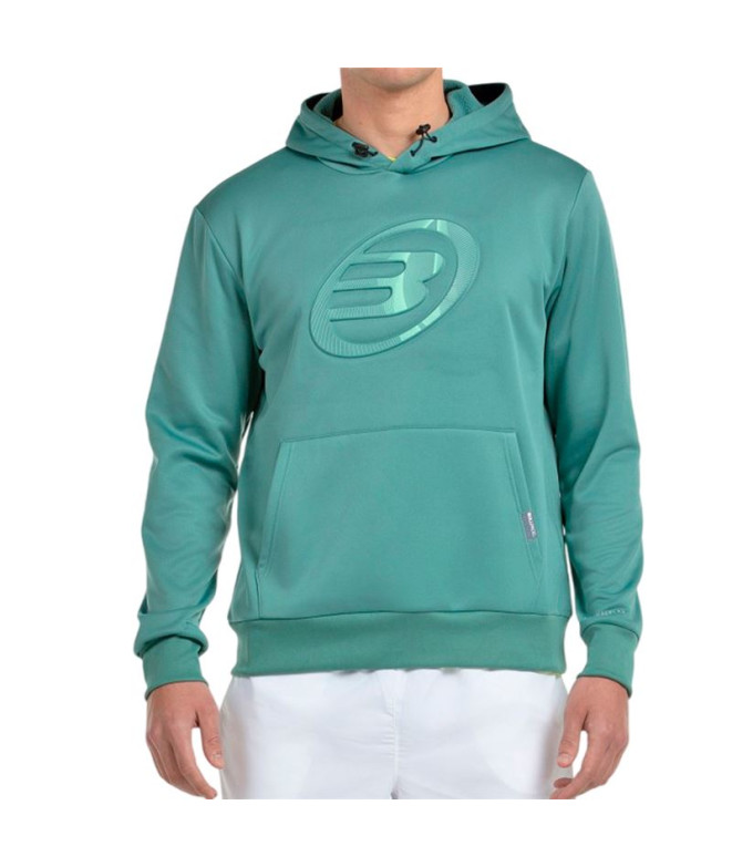 Sudadera de Padel Bullpadel Gomese Hombre Eucalipto