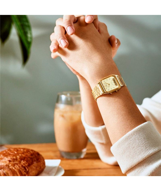 Montre Casio Collection Vintage or