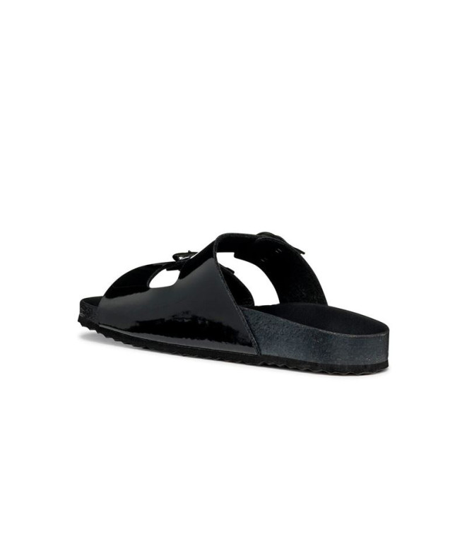 Sandalias Geox Brionia R Mujer Negro