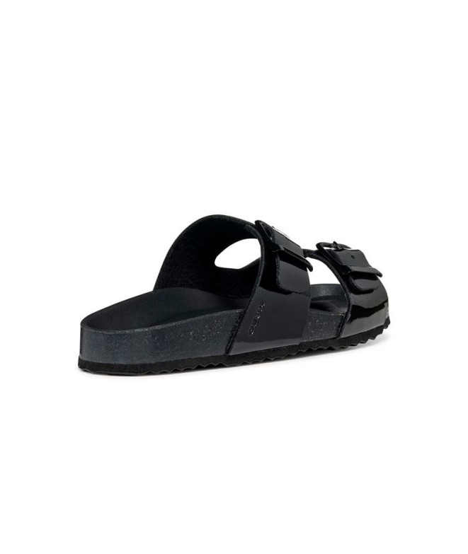 Sandalias Geox Brionia R Mujer Negro