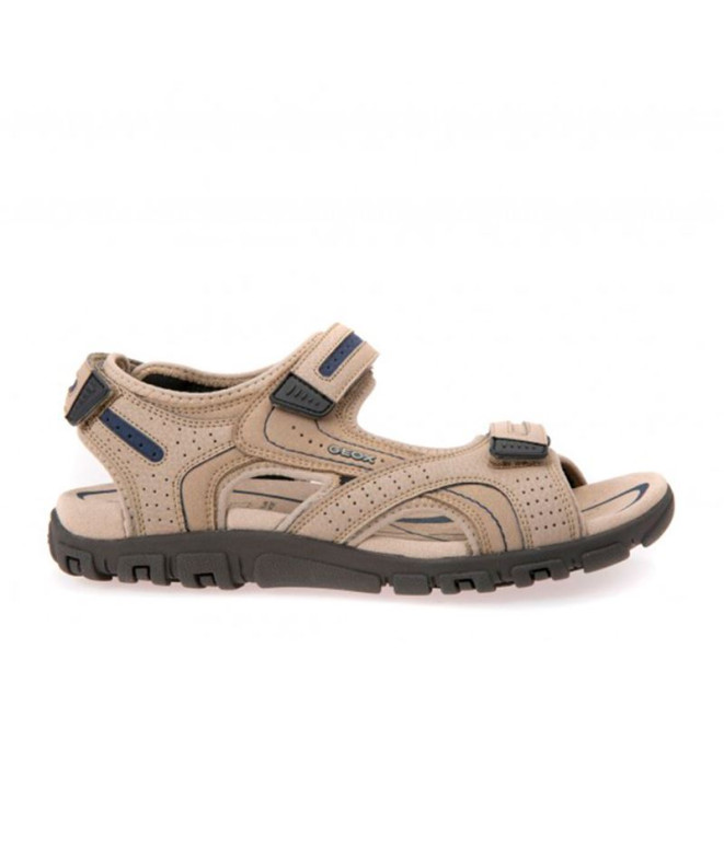 Sandalias Geox Strada Hombre Sand/Azul Marino