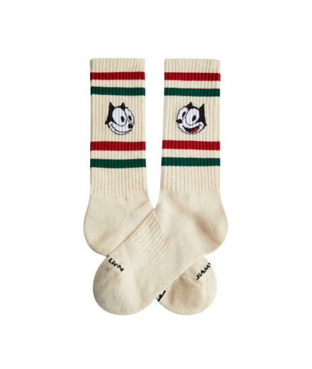 Calcetines Jimmy Lion Athletic Felix The Origin Beige Hombre Calcetines Jimmy Lion Athletic Felix The Origin Beige Hombre
