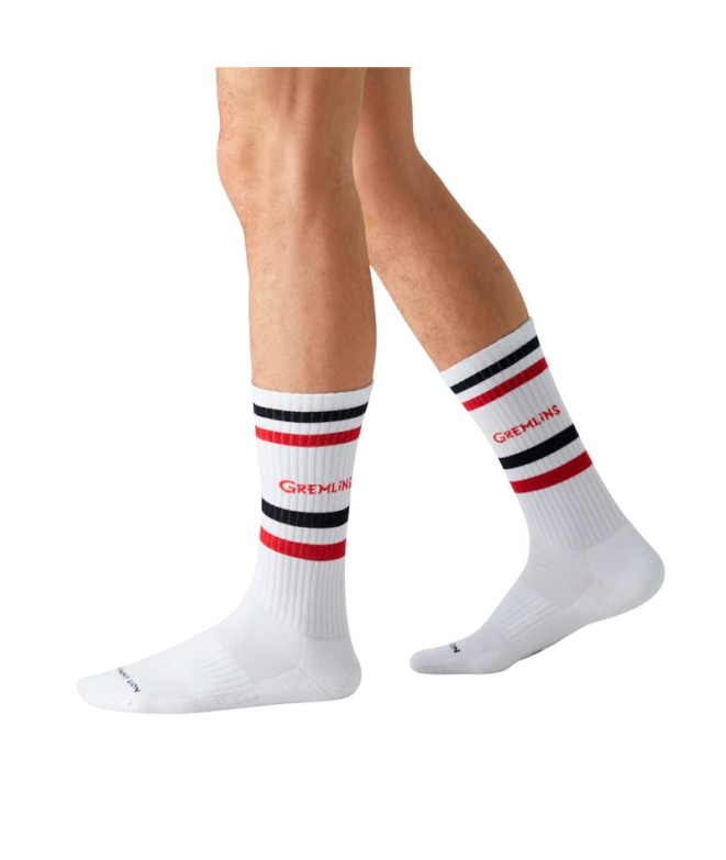 Meias Jimmy Lion Athletic Gremlins Branco Homem