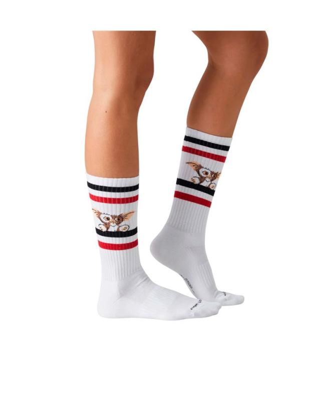 Meias Jimmy Lion Athletic Gremlins Branco Homem