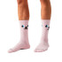 Meias Jimmy Lion Athletic - Jethro Face Pink