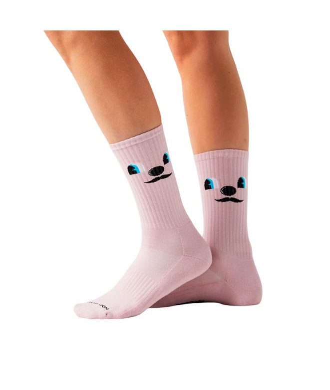 Chaussettes Jimmy Lion Athletic - Jethro Face Pink