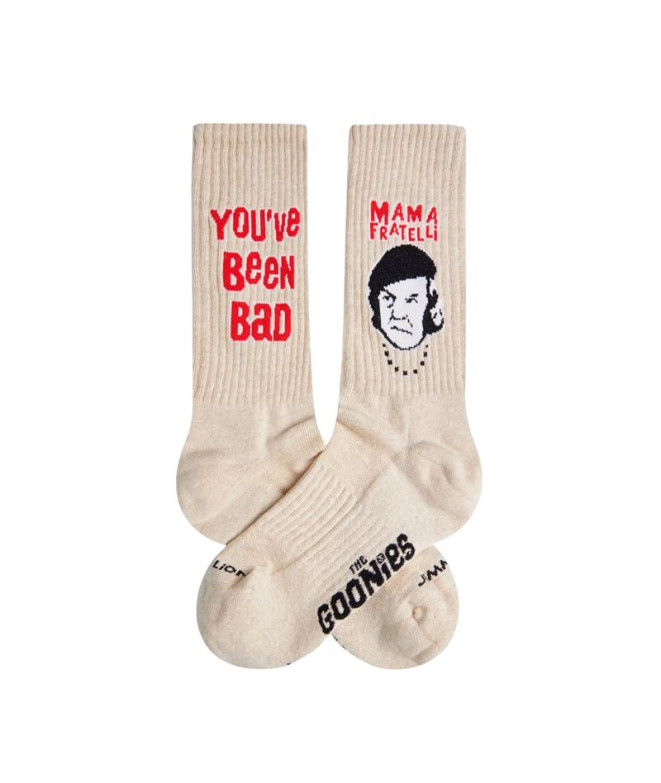 Calcetines Jimmy Lion Athletic Mama Fratelli Beige
