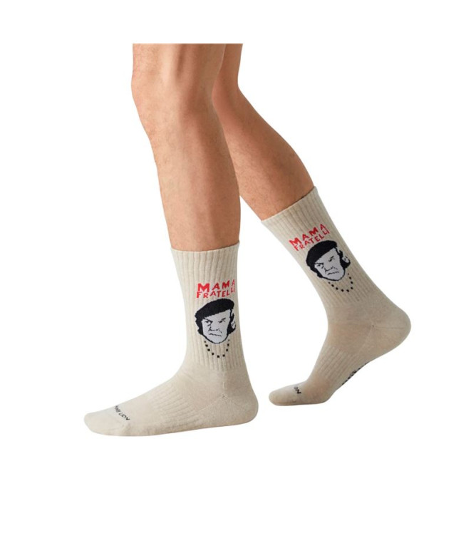 Calcetines Jimmy Lion Athletic Mama Fratelli Beige