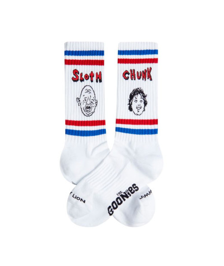 Chaussettes Jimmy Lion Athletic Sloth And Chunk Blanc Chaussettes Jimmy Lion Athletic Sloth And Chunk Blanc