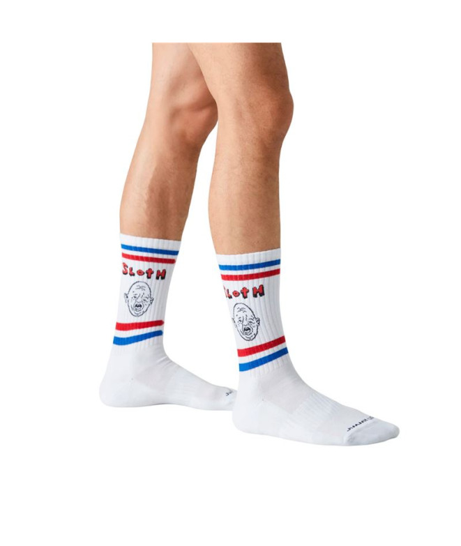 Meias Jimmy Lion Athletic Sloth e Chunk Branco
