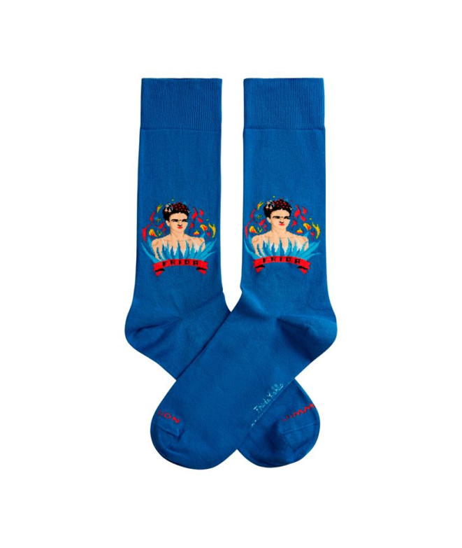 Chaussettes Jimmy Lion Frida Blue Fire