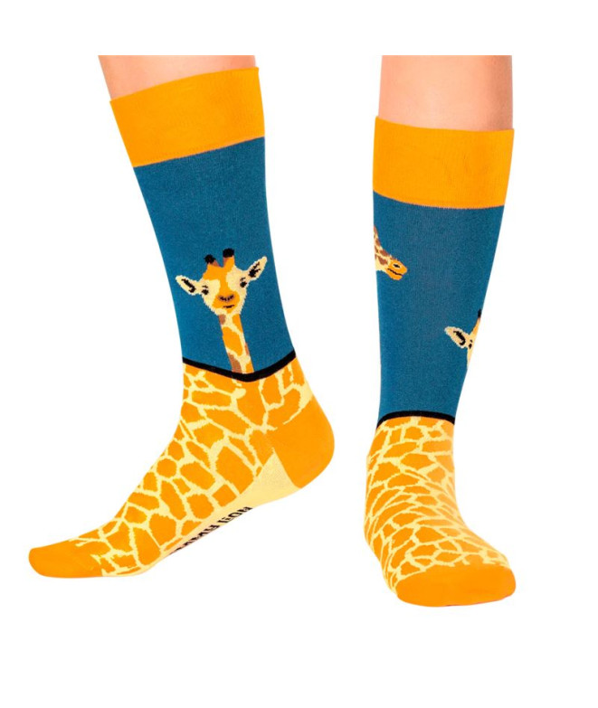 Calcetines Jimmy Lion Giraffe Azul