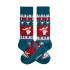 Meias Jimmy Lion Holiday Gizmo Dark Acqua/Red