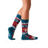 Meias Jimmy Lion Holiday Gizmo Dark Acqua/Red