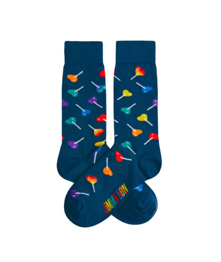 Chaussettes Sucettes Jimmy Lion Bleu foncé Chaussettes Sucettes Jimmy Lion Bleu foncé